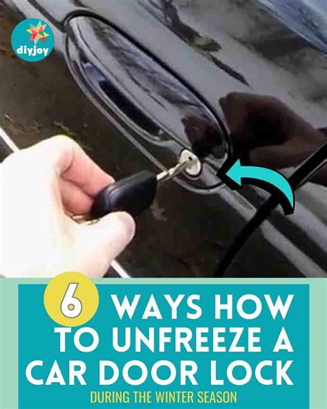 Ways How To Unfreeze A Car Door Lock In The Winter