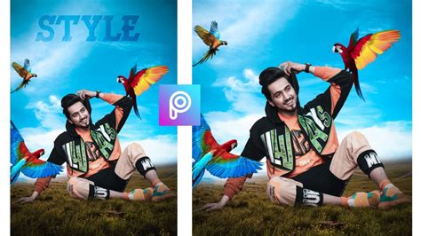 Stylish Photo Editing In PicsArt Instagram Viral Photo Editing