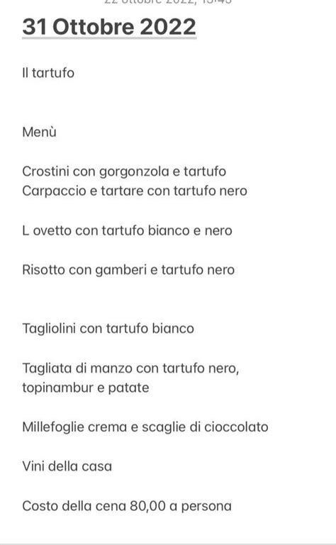 Menu Da Trattoria Alla Busa Ristorante San Martino Di Venezze