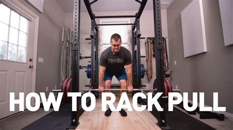 How To Rack Pull Increase Your Deadlift Youtube