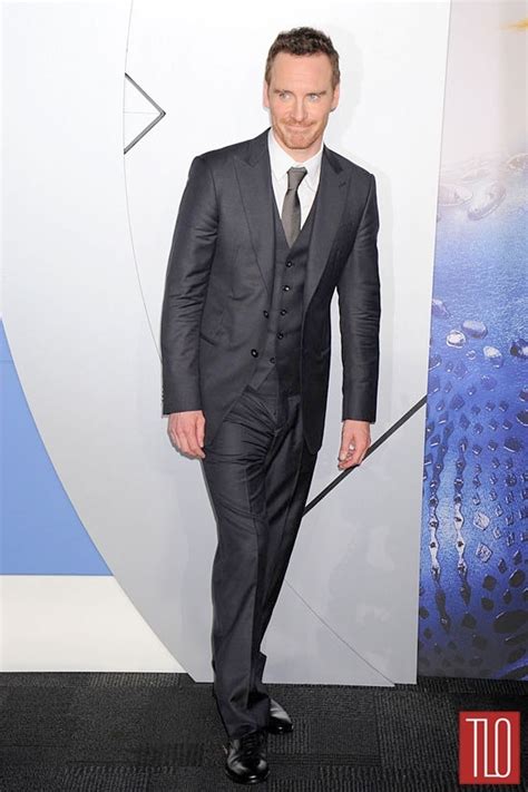 Michael Fassbender In Giorgio Armani At The X Men Days Of Future Past New York Premiere Tom