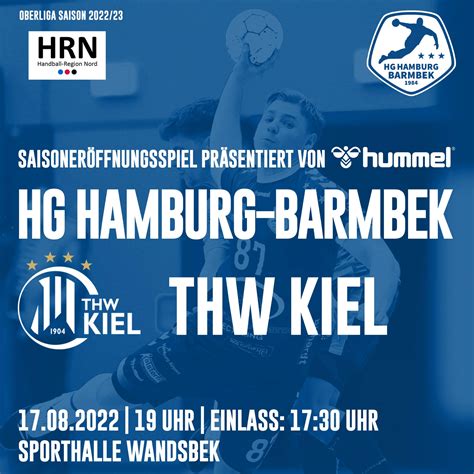 HG Hamburg Barmbek HG Hamburg Barmbek Saisoneröffnungsspiel gegen den