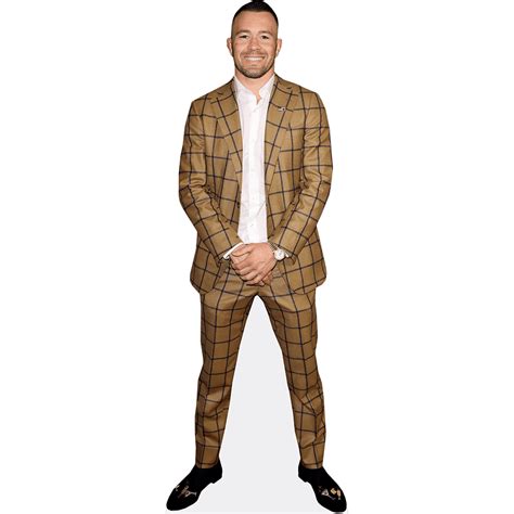 Colby Covington Brown Suit Mini Cardboard Cutout Standee