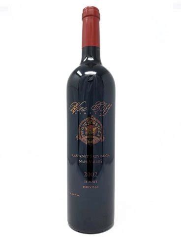 Vine Cliff Winery Private Stock Rows Cabernet Sauvignon Prime