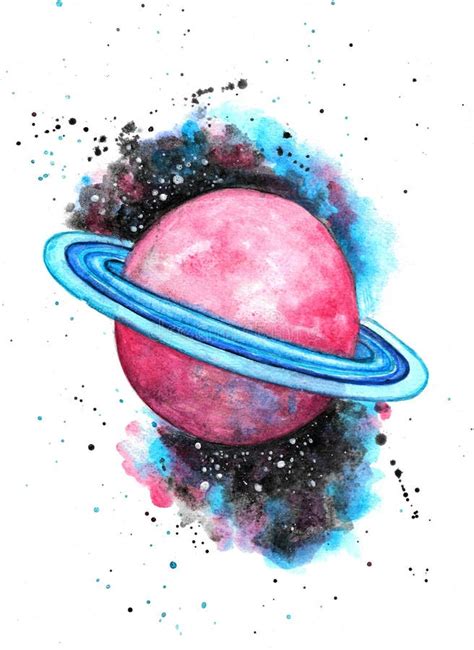 Icono De Neón Del Planeta Rosado Para El Web Ilustración Del Vector Ilustración De Planeta