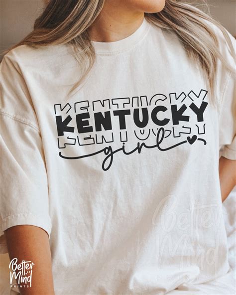 Kentucky Girl Svg Png Kentucky Svg Kentucky Png Kentucky State Svg