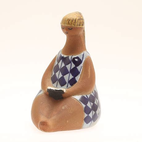 Figure Stoneware Amalia Lisa Larson Gustavsberg Ceramics