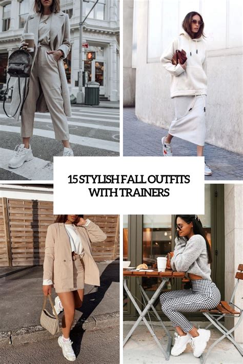 Picture Of stylish fall outfits with trainers cover