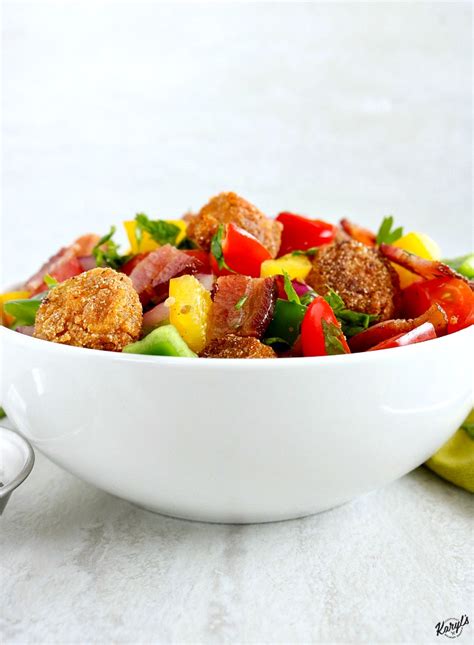 Fried Okra Salad Recipe | Karyl's Kulinary Krusade