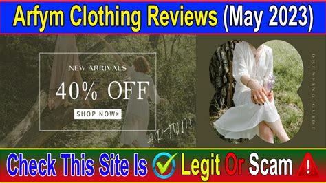 Arfym Clothing Reviews May 2023 Does It Have Legitimacy Watch This