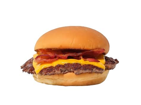 One of the best low calorie options at Shake Shack is a bacon ...