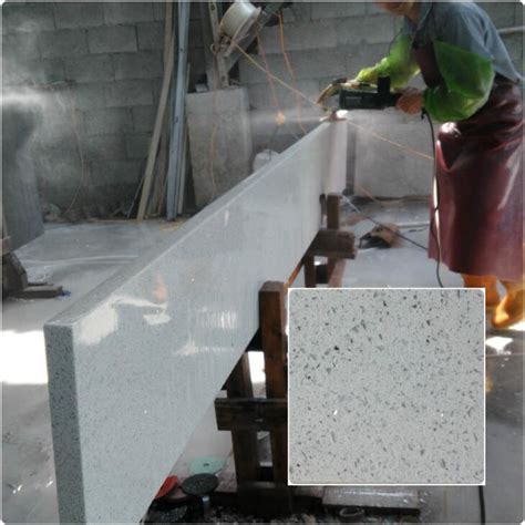 Quartz Stone Artificial Stones Sparking White Artificial Quartz