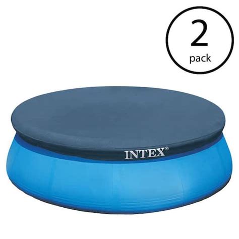 Intex Easy Set 15 Ft Round Vinyl Swimming Above Ground Pool Debris