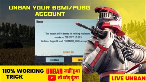 How To Unban Pubg Account Unban 10 Year Ban Pubg Account Unban