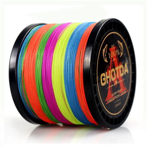 Linha De Pesca Tran Ada Ghotda Pe 8 Fios 1000m 500m 300m 0 14 0 50mm