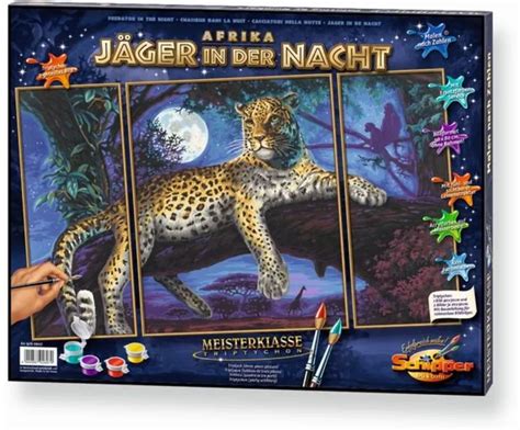 Schipper Paint By Numbers Nocturnal Hunter Playpolis