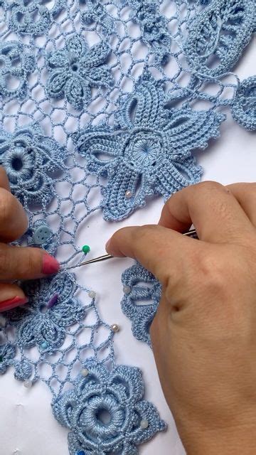 Irish Crochet Tutorial Irish Lace Crochet Pattern Crochet Motif