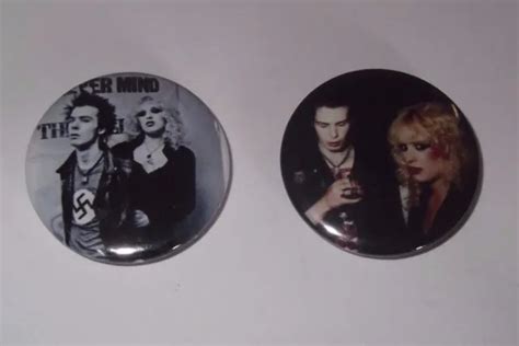 Sid Vicious Sid Nancy Sex Pistols X Badges New D Pin