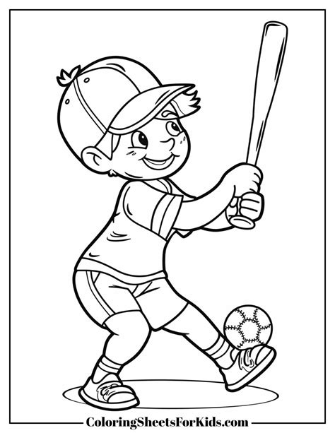 Sports Coloring Pages (Free Print & Download) - Coloring Sheets For Kids