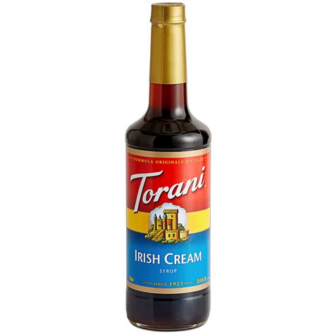 Torani Irish Cream Syrup Ml Webstaurantstore