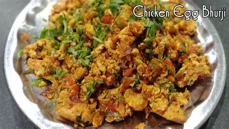 Chicken Egg Bhurji Recipe How To Make Chicken And Egg Bhurji Chicken Anda Bhurji Recipe