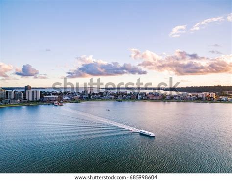 Aerial Photograph South Perth Foreshore Perth Stock Photo 685998604