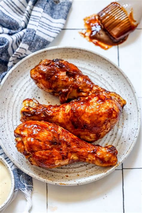 Crunchy Air Fried BBQ Chicken Drumsticks Recipe Sweet Cs Designs