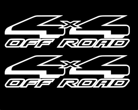 X Off Road Decals