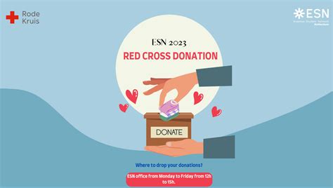 Red Cross Donation - ESN Rotterdam