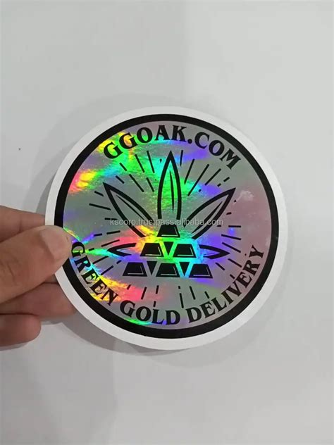 Custom Holographic Vinyl Stickers Anime Holographic Pvc Vinyl Stickers