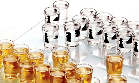 Shot Glass Chess Set - Your New Favorite Drinking Game!