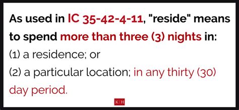 Indiana Sex Offender Restrictions Keffer Hirschauer Llp