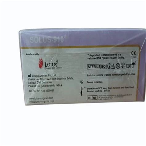 Violet And Undyed Lotus Sterilised Surgical Needled Suture For