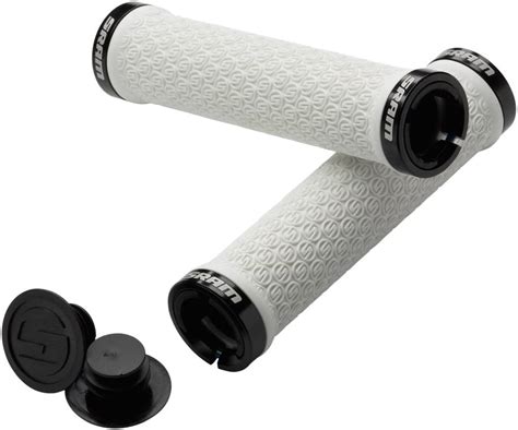 Sram Mtb Locking Grips With Two Clamps And End Plugs White Buy