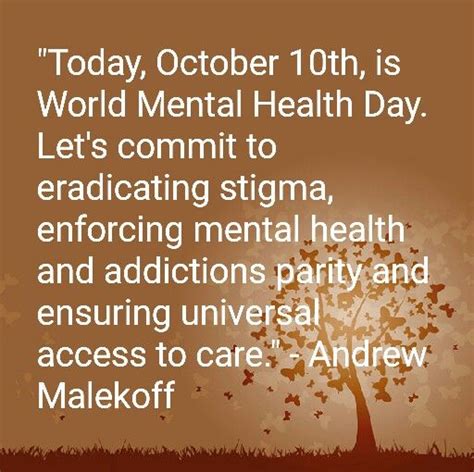 Cornelius Ray Berita: World Mental Health Day Quotes