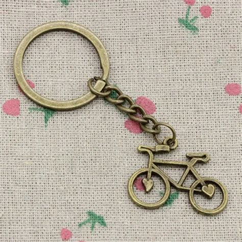 Fashion Diameter 30mm Metal Key Ring Key Chain Jewelry Antique Bronze