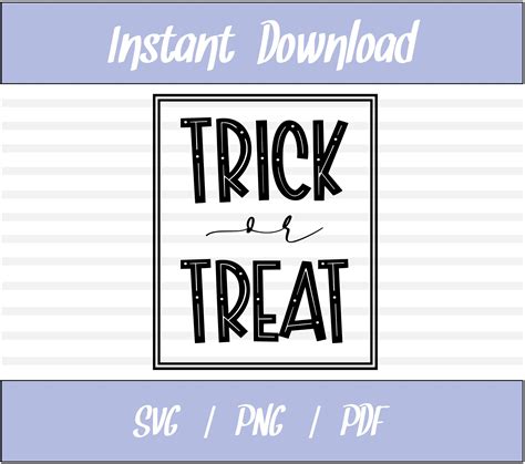 Truco o trato SVG Truco o trato PNG Halloween SVG Etsy España