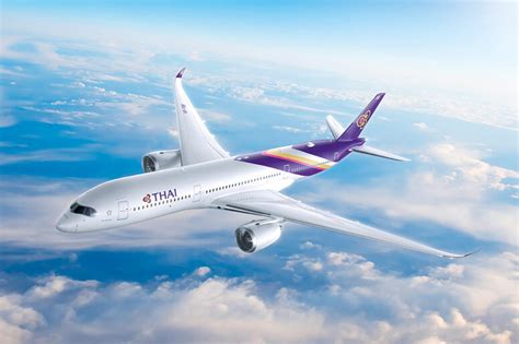 More Comfortable And Smooth With New A350 900xwb Thai Airways