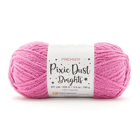 Premier Pixie Dust Brights Yarn Fuchsia