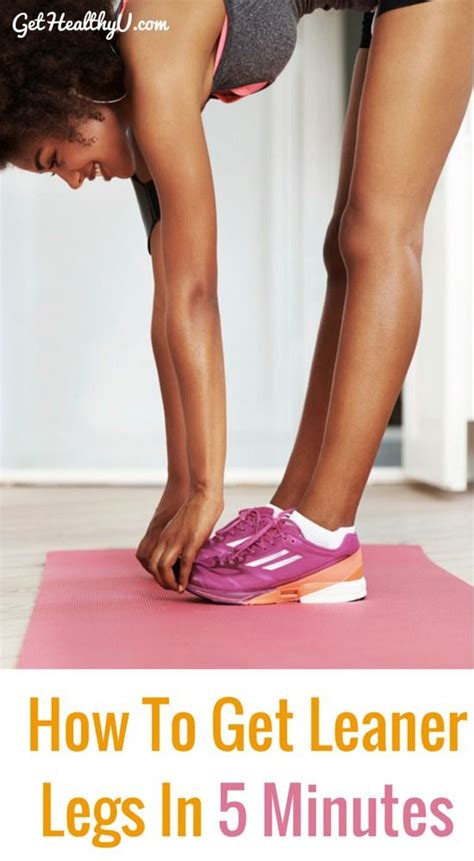 Better Workout 5 Minutes To Leaner Legs