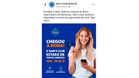 Sam S Club Anuncia Data Para Abertura Da Nova Unidade Em Blumenau