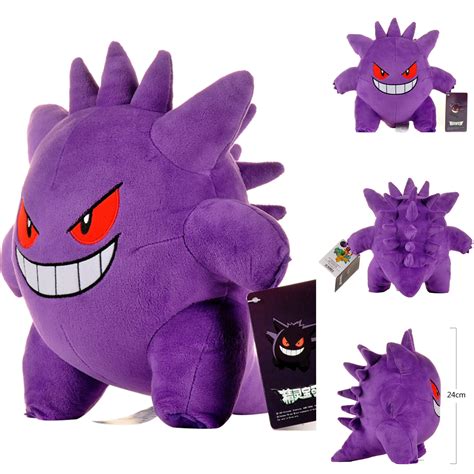 Pel Cia Pok Mon Gengar Brinquedo Recheado Para Crian A Pikachu Squirtle