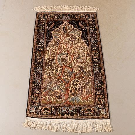 Matta Orientalisk Silke X Cm Mattor Textil Mattor