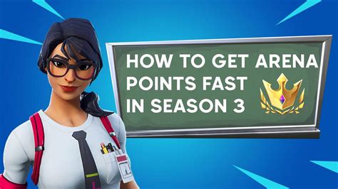 How To Get Arena Points FAST In Season 3 Fortnite Tips Tricks