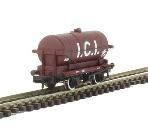 Graham Farish 373 682 14 Ton Tank Wagon ICI Maroon