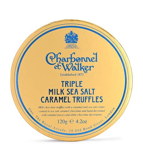 CHARBONNEL ET WALKER Triple Milk Sea Salt Caramel Truffles Multi