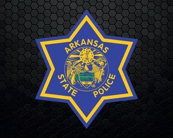 Arkansas State Police Logo - Etsy