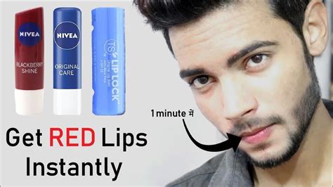 How To Get Red Lips Men | Lipstutorial.org