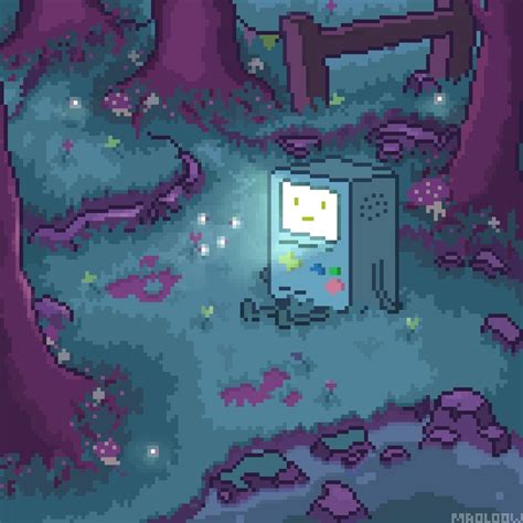 Pixel Art Bmo By Me R Adventuretime