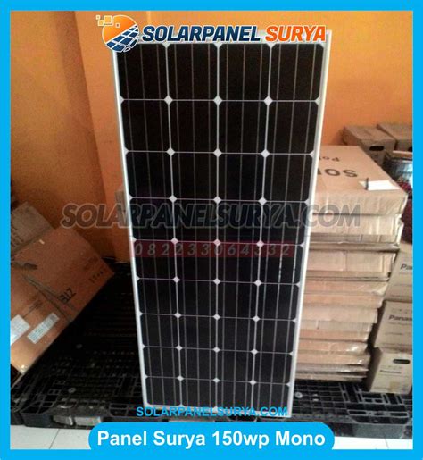 Jual Panel Surya 150 WP Monocrystalline Solar Panel 150 WP Mono